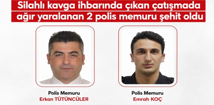 Silahlı Kavga İhbarında Çıkan Çatışmada Ağır Yaralanan 2 Polis Memuru Şehit Oldu?v=1