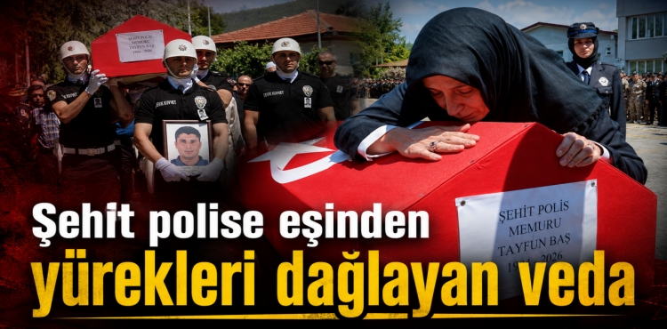 Şehit Polise Eşinden Yürekleri Dağlayan Veda?v=1