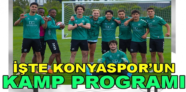 Konyaspor'un Yeni Sezon Kamp Programı Açıklandı?v=1