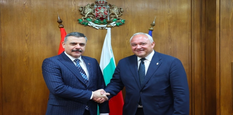 İçişleri Bakanı Çiftçi, Bulgaristanlı Mevkidaşı Demerdzhiev İle Bir Araya Geldi